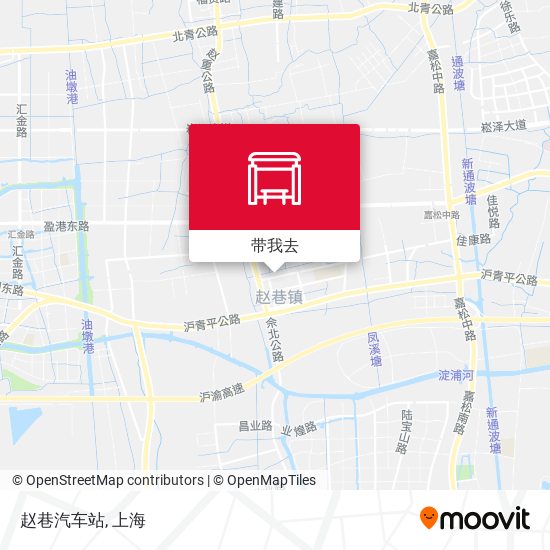 赵巷汽车站地图