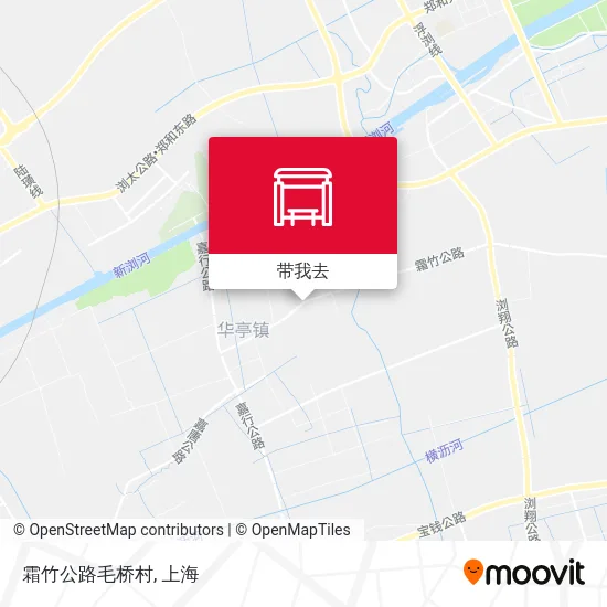 霜竹公路毛桥村地图