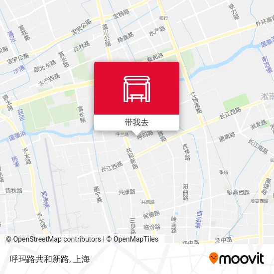 呼玛路共和新路地图