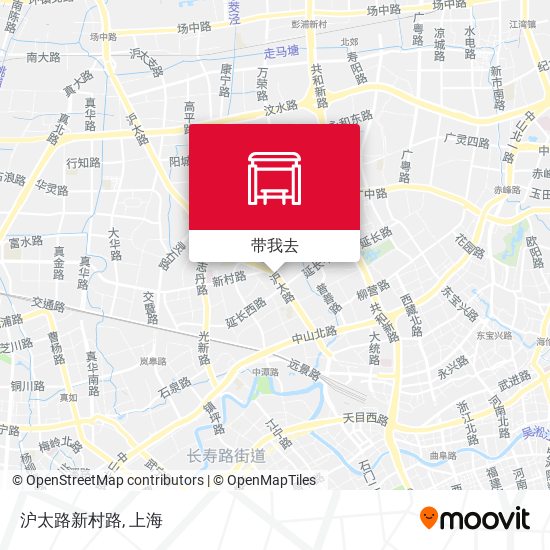 沪太路新村路地图