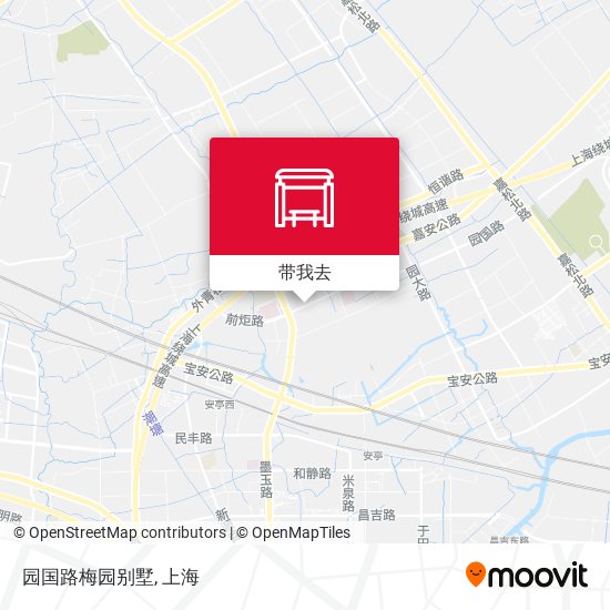 园国路梅园别墅地图