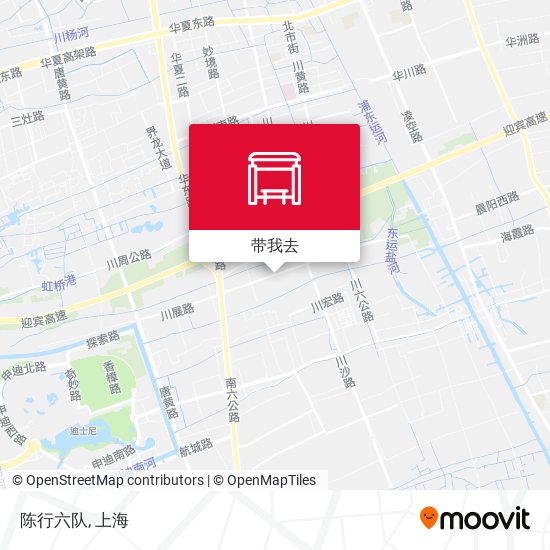 陈行六队地图