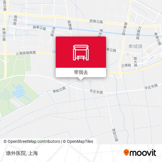 塘外医院地图