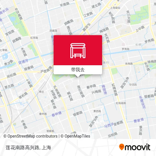 莲花南路高兴路地图