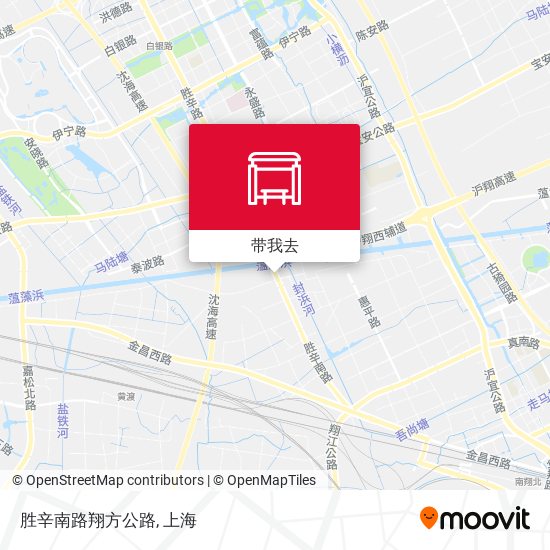 胜辛南路翔方公路地图