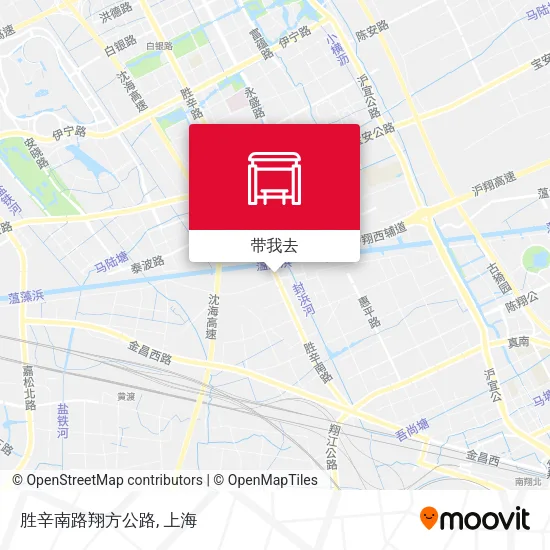 胜辛南路翔方公路地图