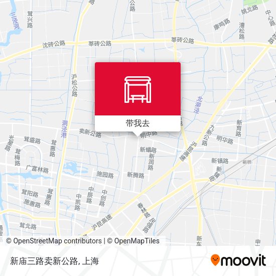 新庙三路卖新公路地图