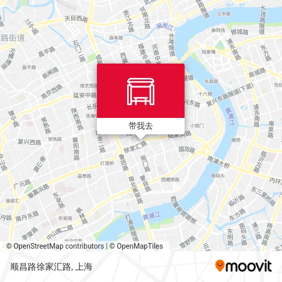 顺昌路徐家汇路地图