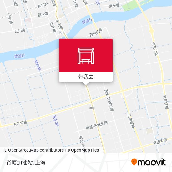 肖塘加油站地图