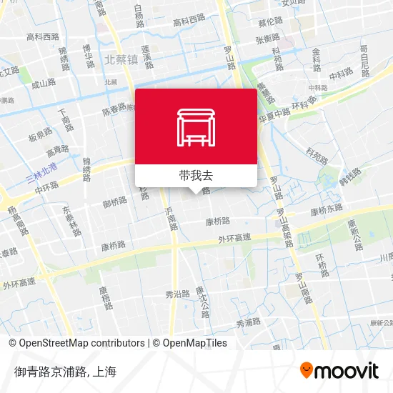 御青路京浦路地图