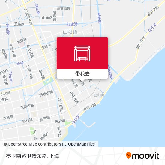 亭卫南路卫清东路地图