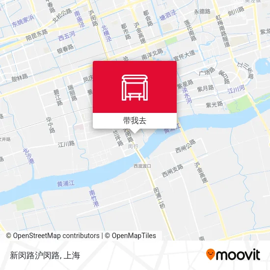 新闵路沪闵路地图