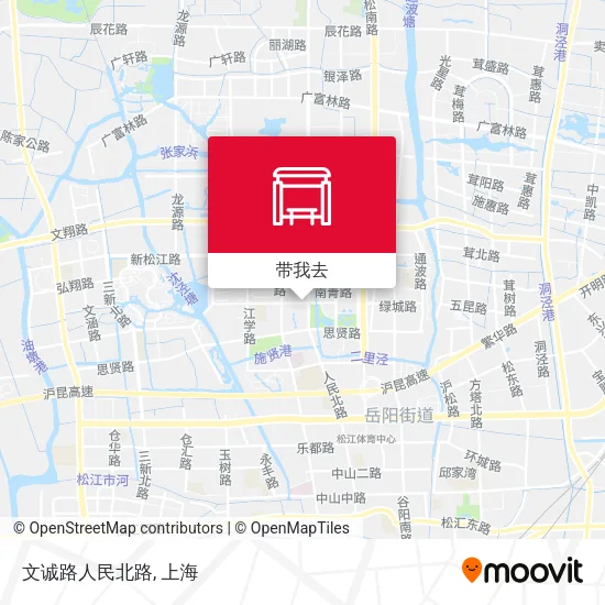 文诚路人民北路地图