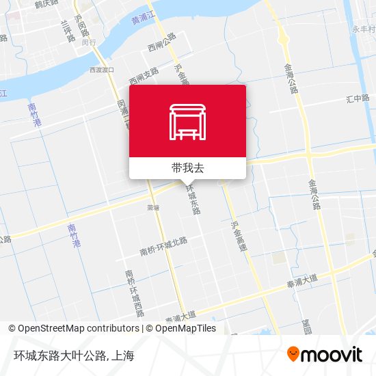 环城东路大叶公路地图
