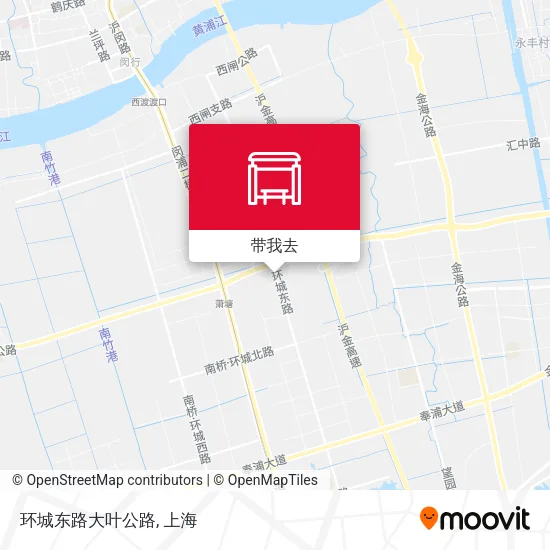 环城东路大叶公路地图