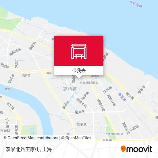 季景北路王家街地图