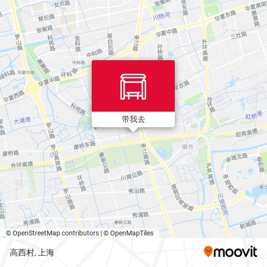高西村地图