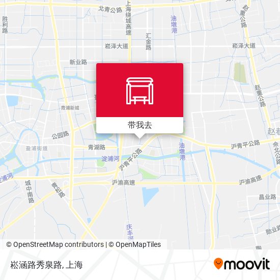 崧涵路秀泉路地图