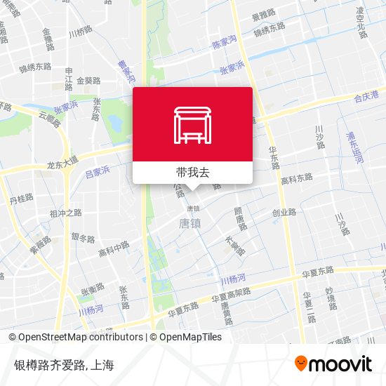 银樽路齐爱路地图