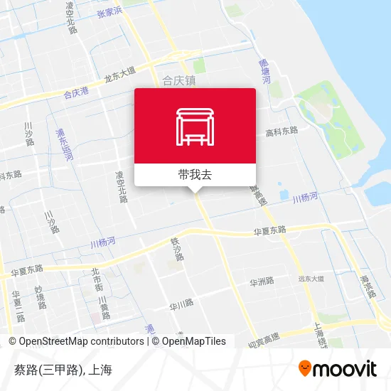 蔡路(三甲路)地图