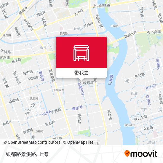 银都路景洪路地图