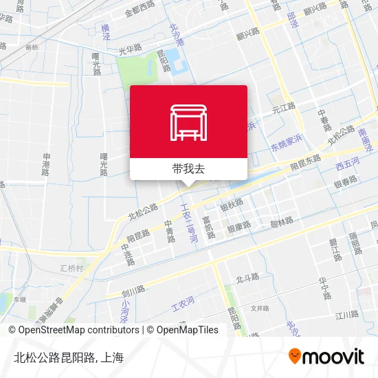 北松公路昆阳路地图