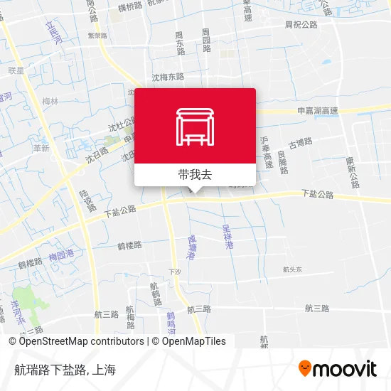 航瑞路下盐路地图