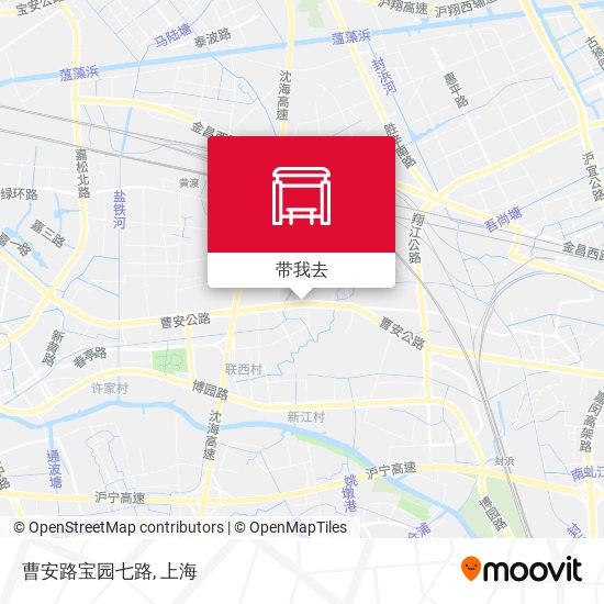 曹安路宝园七路地图