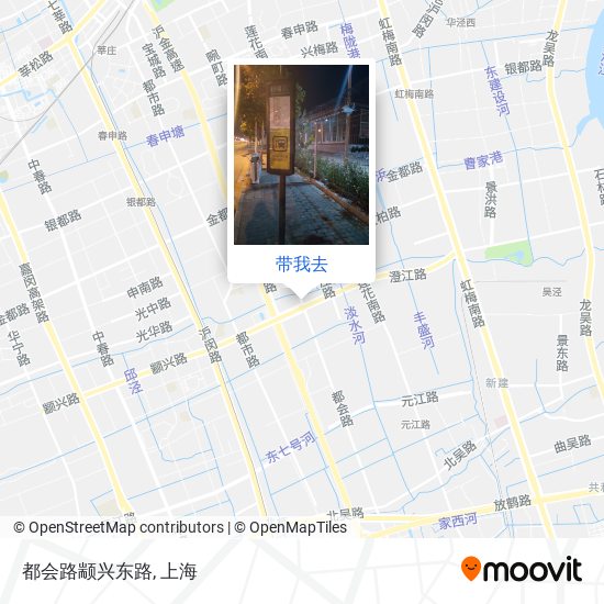 都会路颛兴东路地图
