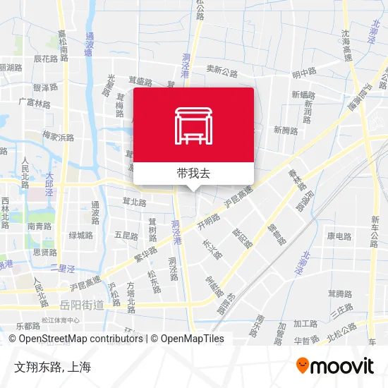 文翔东路地图