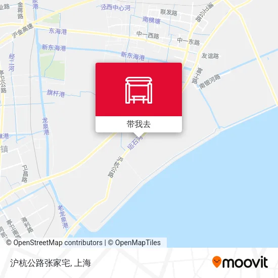 沪杭公路张家宅地图