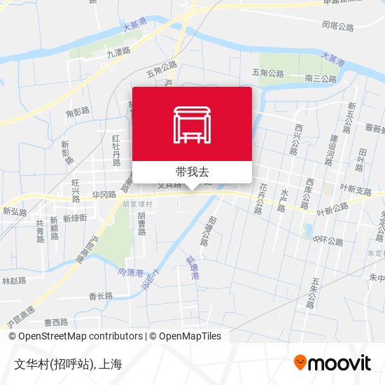 文华村(招呼站)地图