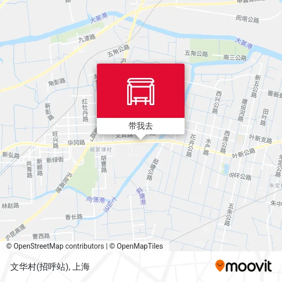 文华村(招呼站)地图