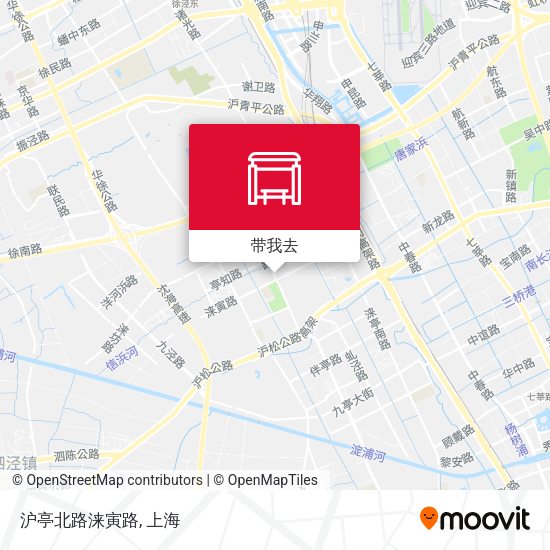沪亭北路涞寅路地图
