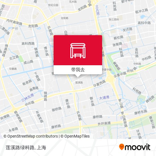 莲溪路绿科路地图