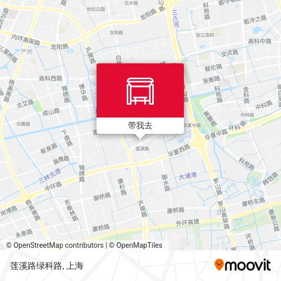 莲溪路绿科路地图