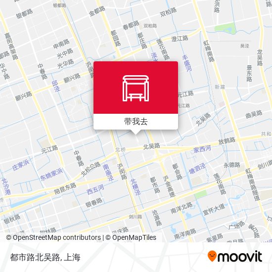 都市路北吴路地图