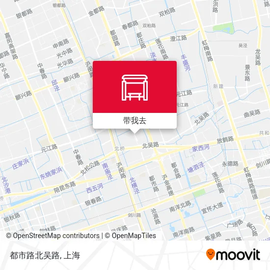 都市路北吴路地图