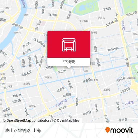 成山路锦绣路地图
