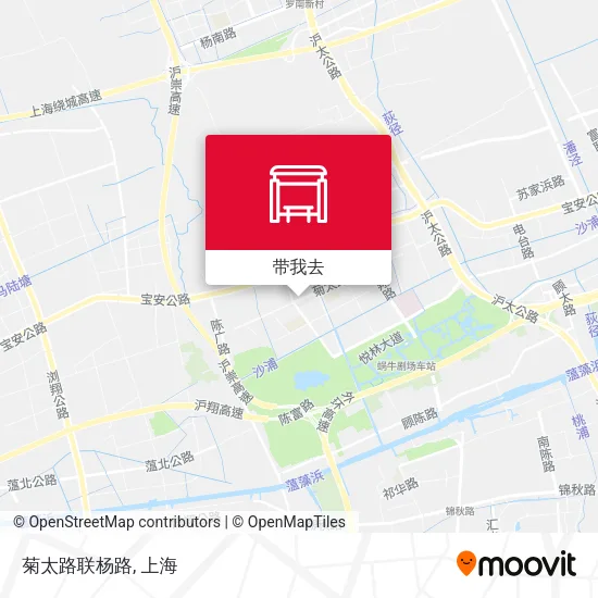 菊太路联杨路地图