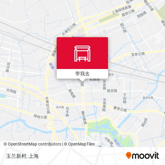 玉兰新村地图