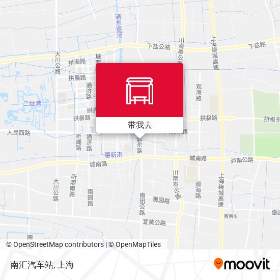 南汇汽车站地图