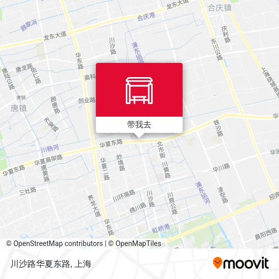 川沙路华夏东路地图