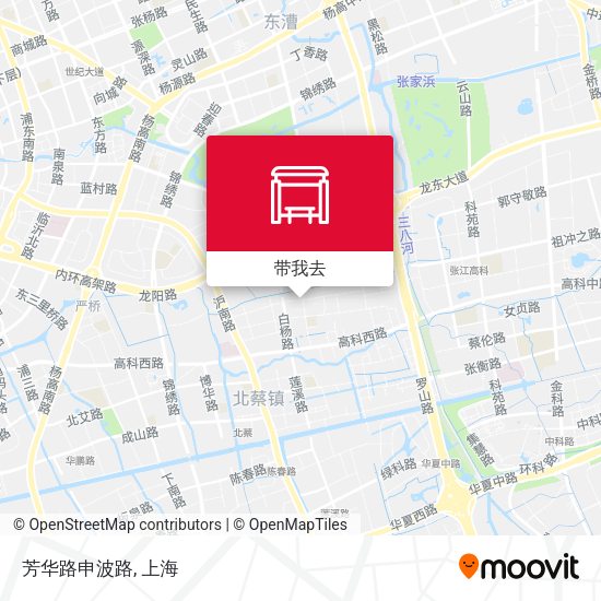 芳华路申波路地图