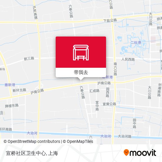 宣桥社区卫生中心地图