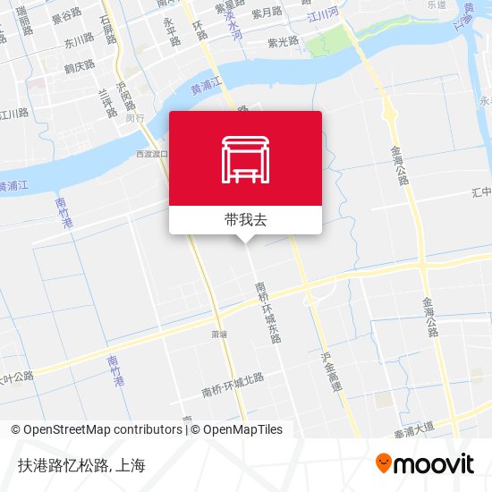 扶港路忆松路地图