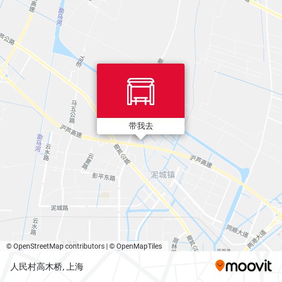人民村高木桥地图