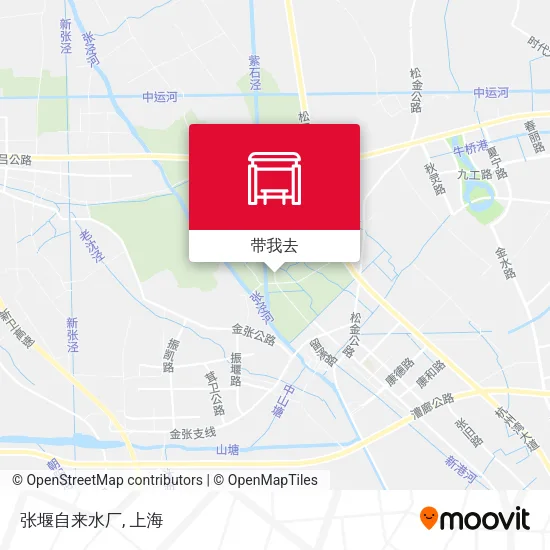 张堰自来水厂地图