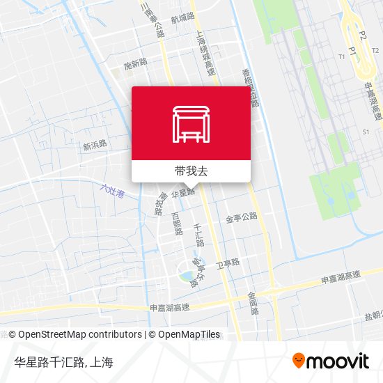 华星路千汇路地图