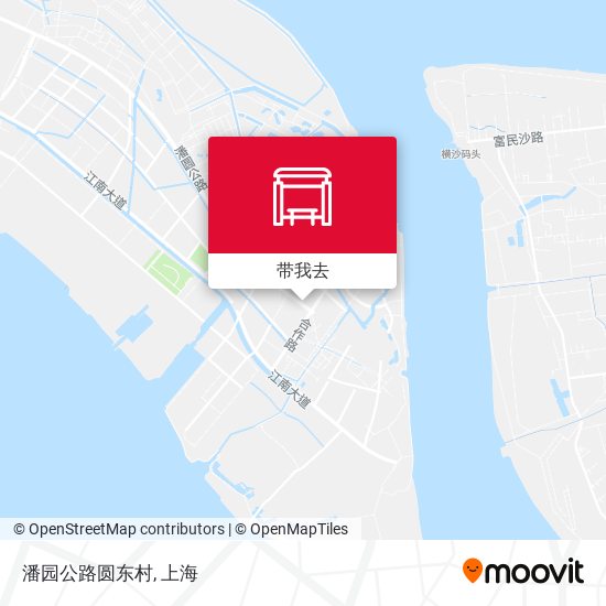 潘园公路圆东村地图